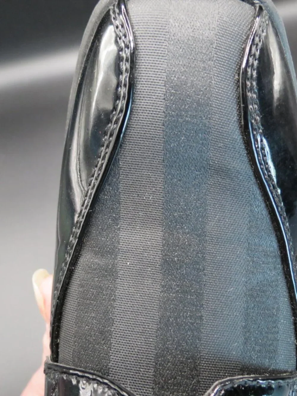 Felipe Stefano Boys Black Oxford Dress Shoes Patent Leather Size 13M